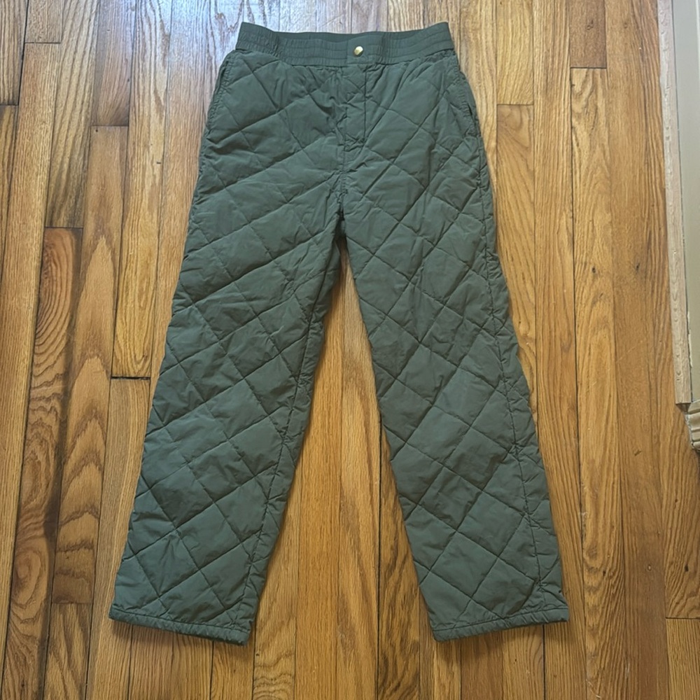 Loeffler Randall quilted pants 4
